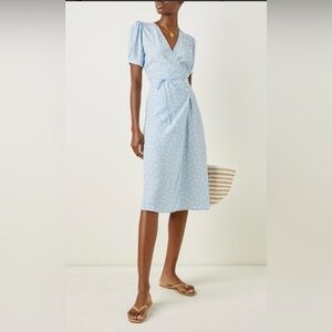 Faithfull The Brand Carmine Midi Dress Size 10